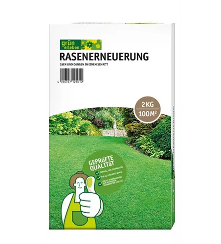 Rasenerneuerung 2 in 1